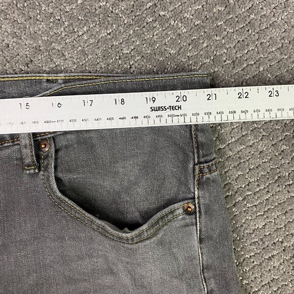 Levi's 569 Jeans Men's 40 x 30 Gray Black Fits 42 x 28 - Picture 9 of 14
